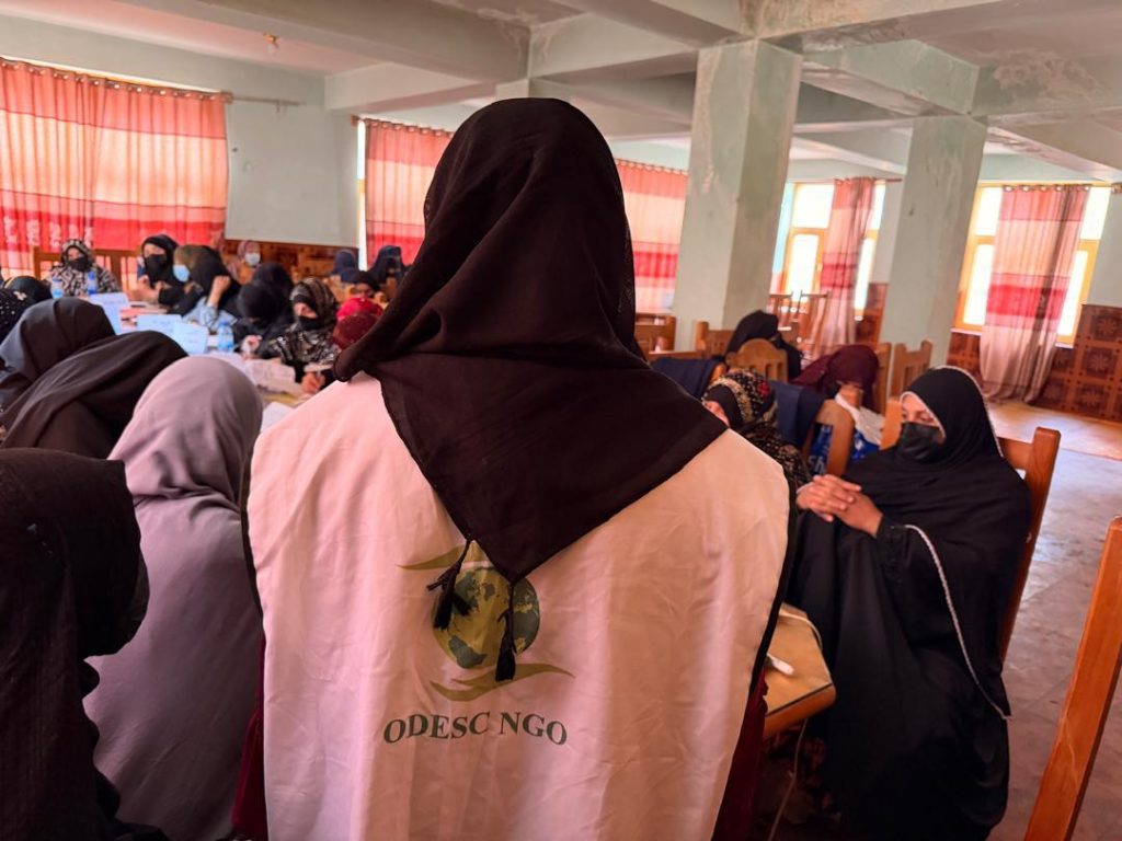 Teachers/Facilitator 6-day pre-service training for women in Nuristan province