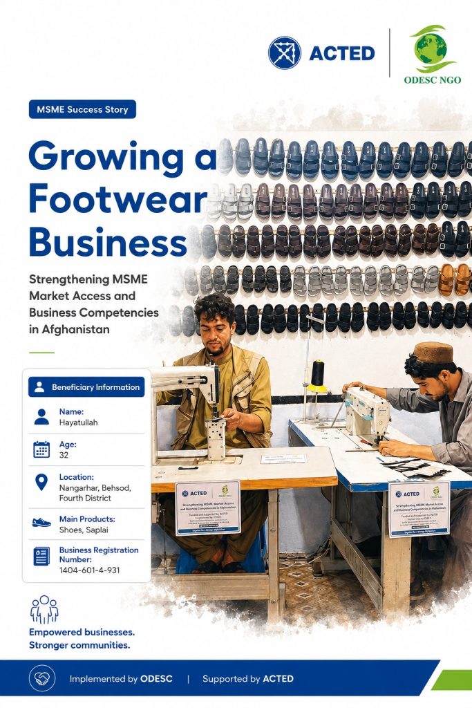 Supporting Local Businesses in Nangarhar Province